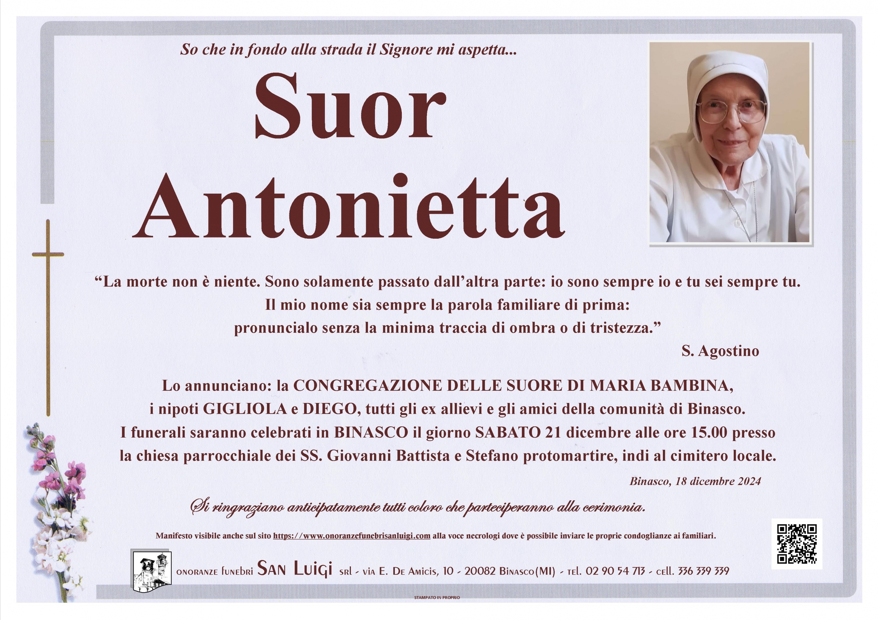 SUOR ANTONIETTA